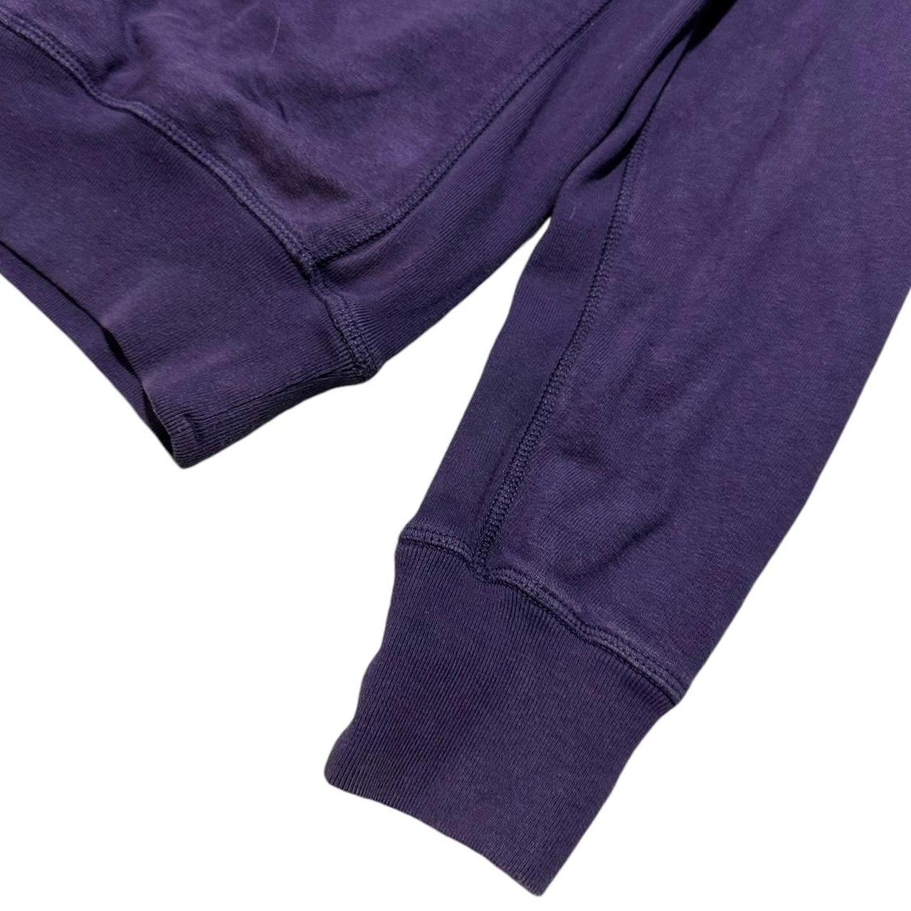 Stone Island Purple Crewneck