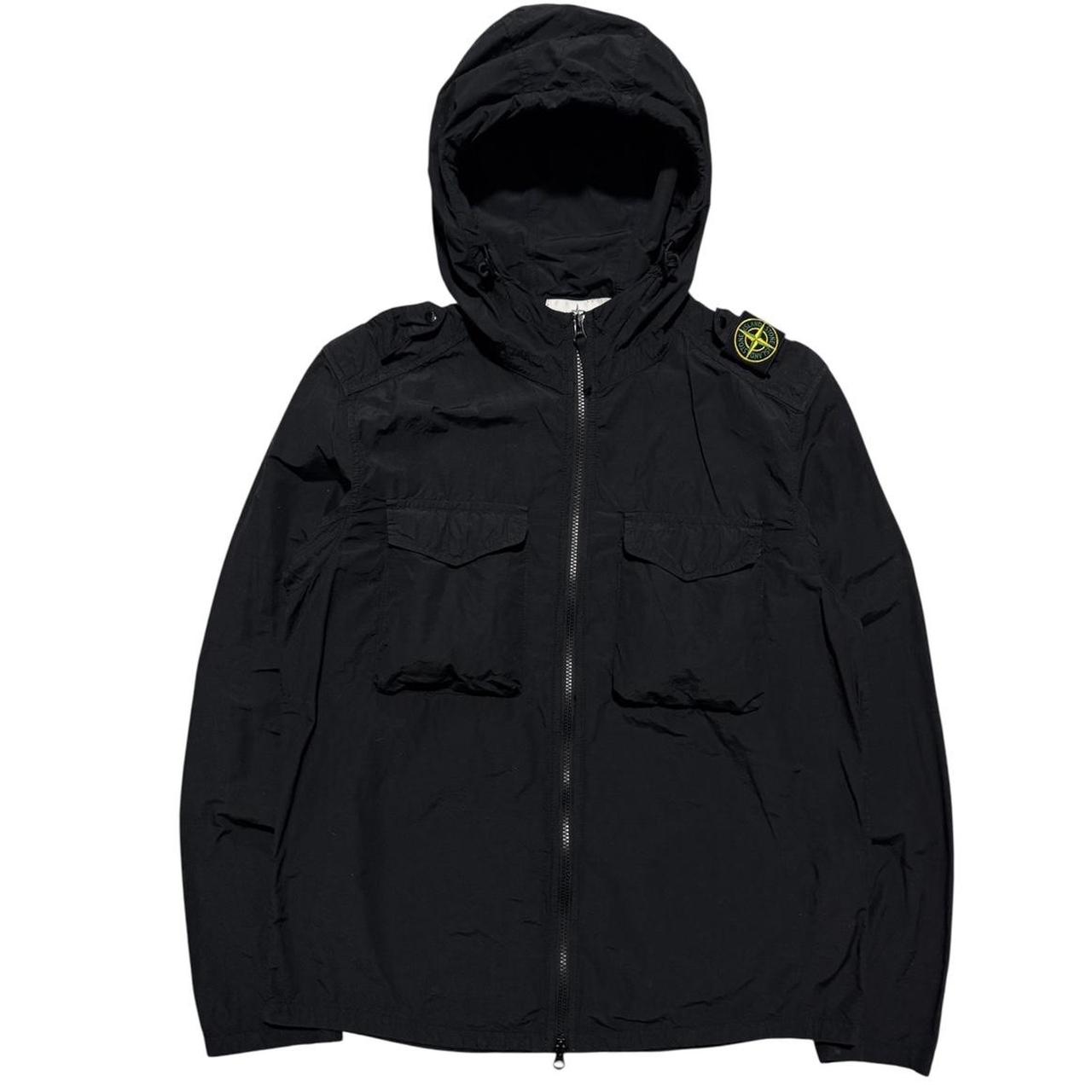 Stone Island Shoulder Badge Jacket | Large, Black
