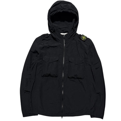 Stone Island Shoulder Badge Jacket | Large, Black