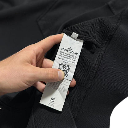 Stone Island Full Zip Hoodie | XXL, Black