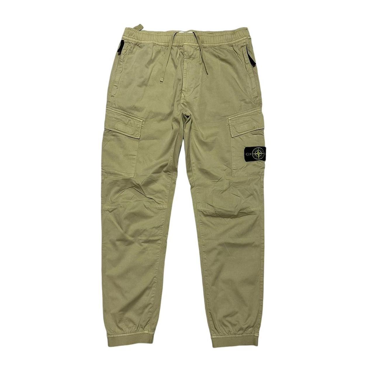 Stone Island Beige Cargo Trousers