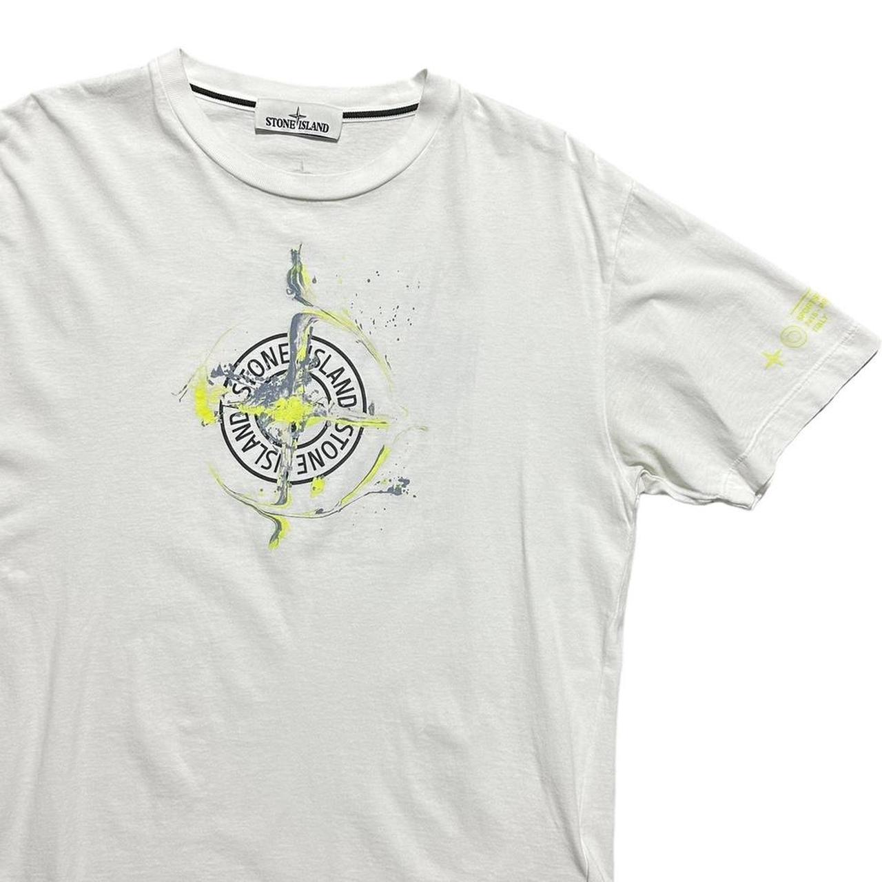 Stone Island White T-Shirt - Known Source