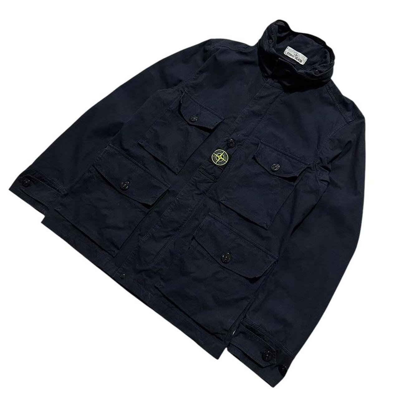 Stone Island Cordura Navy Field Jacket