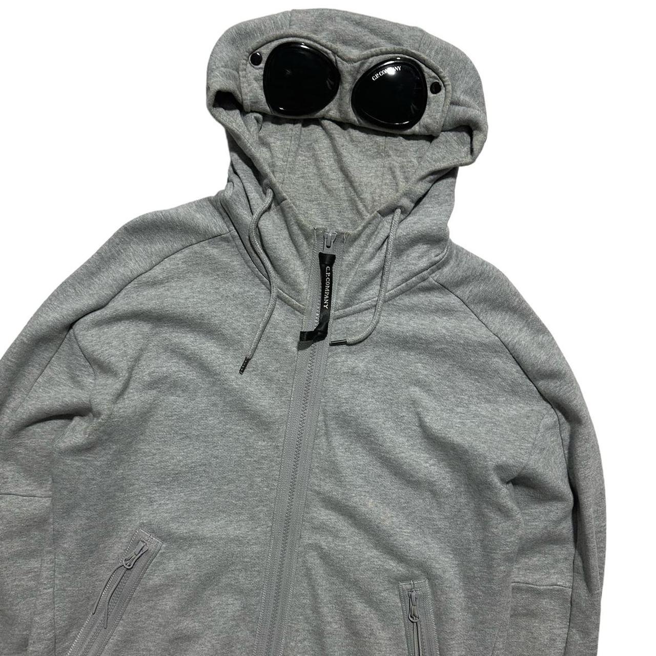 CP Company Grey Goggle Hoodie