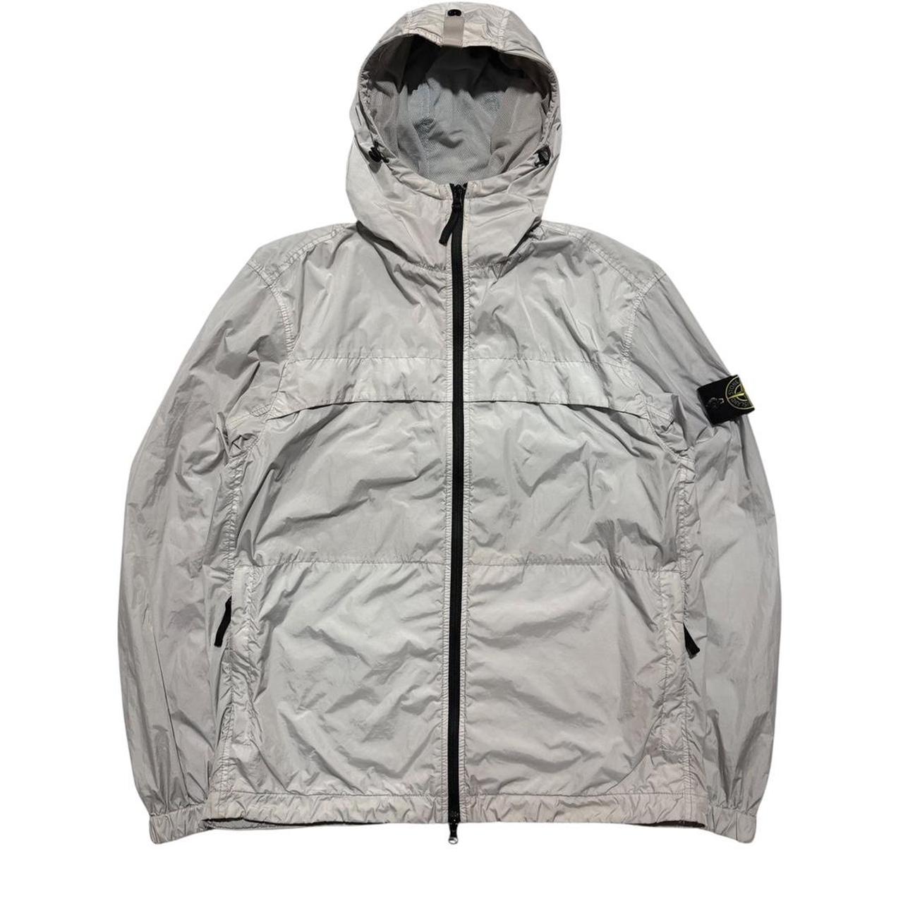 Stone Island Garment Dyed Crinkle Reps Jacket | Large, Grey