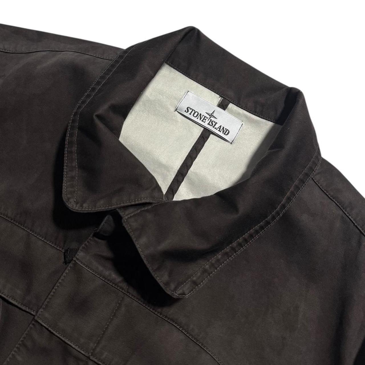 Stone Island 2025 Raso Gommato Laser Camo Jacket