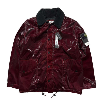 Supreme Stone Island New Glazed Silk Jacket