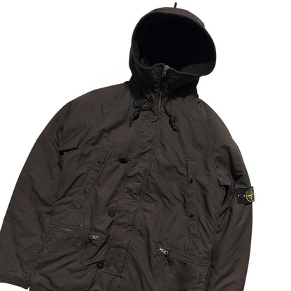 Stone Island Brown Dutch Rope Heavy Jacket