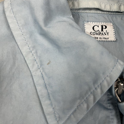 Vintage C.P. Company Lightweight Harrington Jacket, Size 50 | O/S, Blue