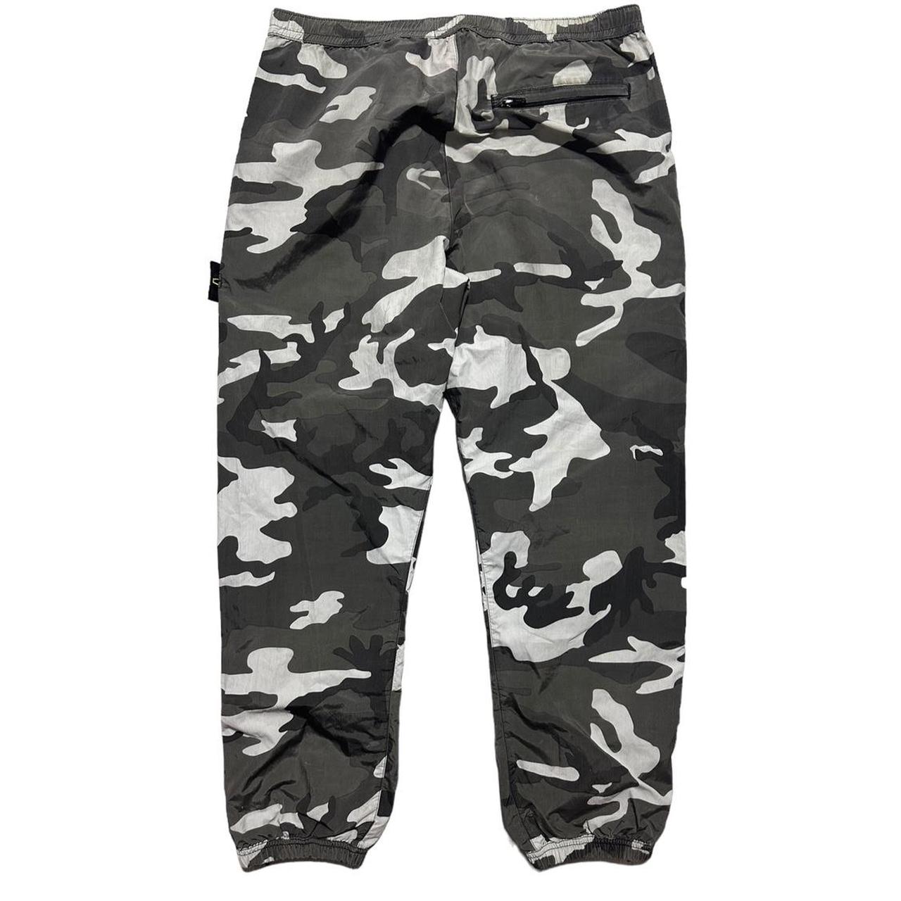 Supreme Stone Island Nylon Camo Bottoms