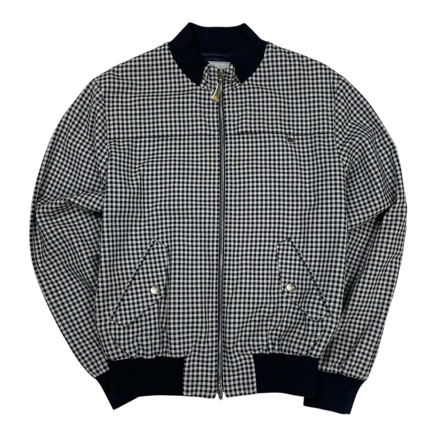 Vivienne Westwood Gingham Check Bomber Jacket, Size Medium | O/S, Multicoloured