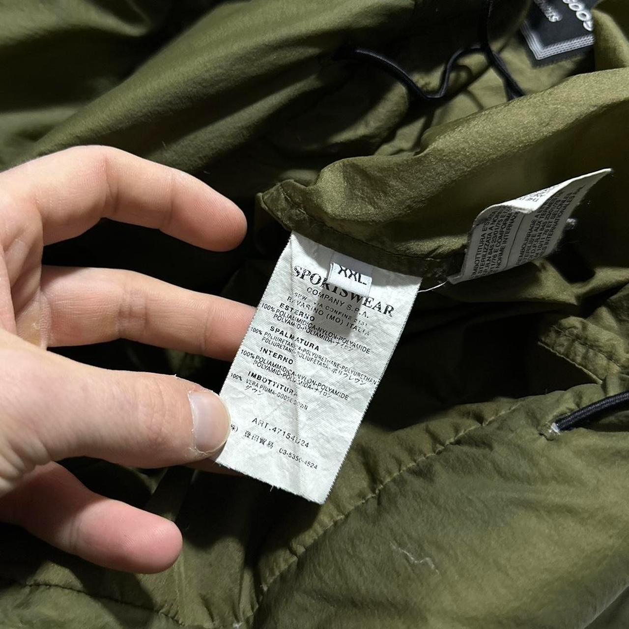 Stone Island Opaque Mesh Down Jacket - Known Source