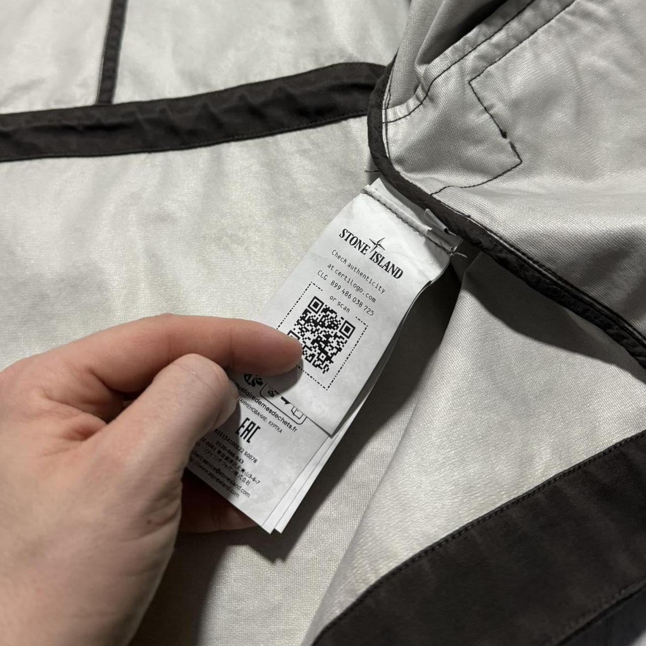 Stone Island 2025 Raso Gommato Laser Camo Jacket