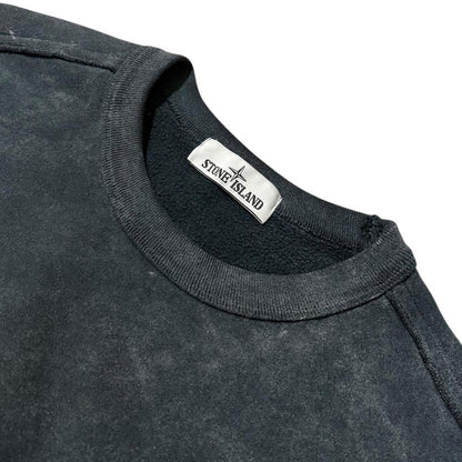Stone Island Frost Pullover Crewneck | XL, Faded Black
