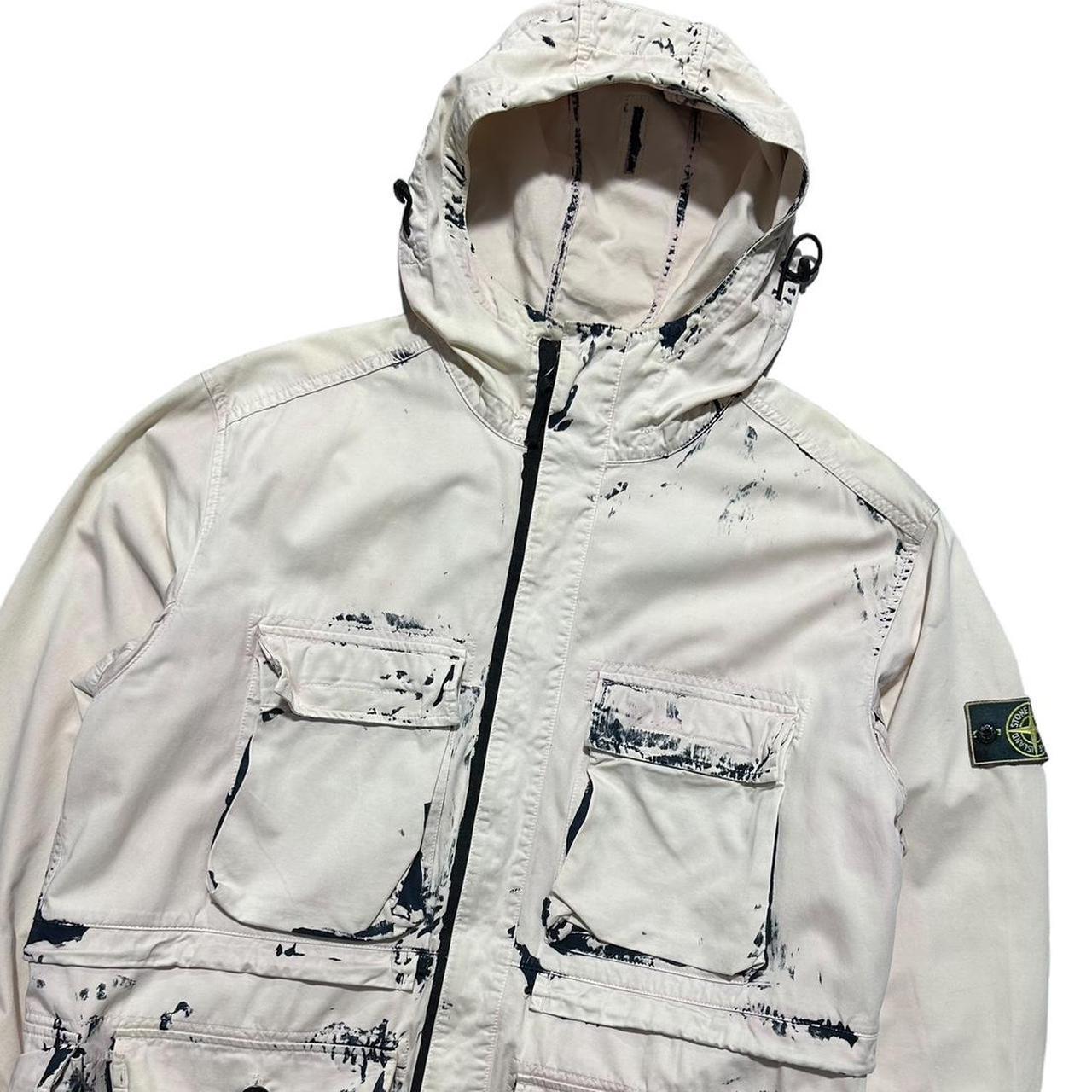 Stone Island Raso Hand Corrosion Field Jacket - Known Source