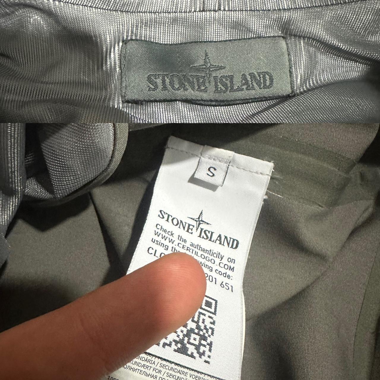 Stone Island Ghost Water Repellent Zip Up MultiPocket Jacket