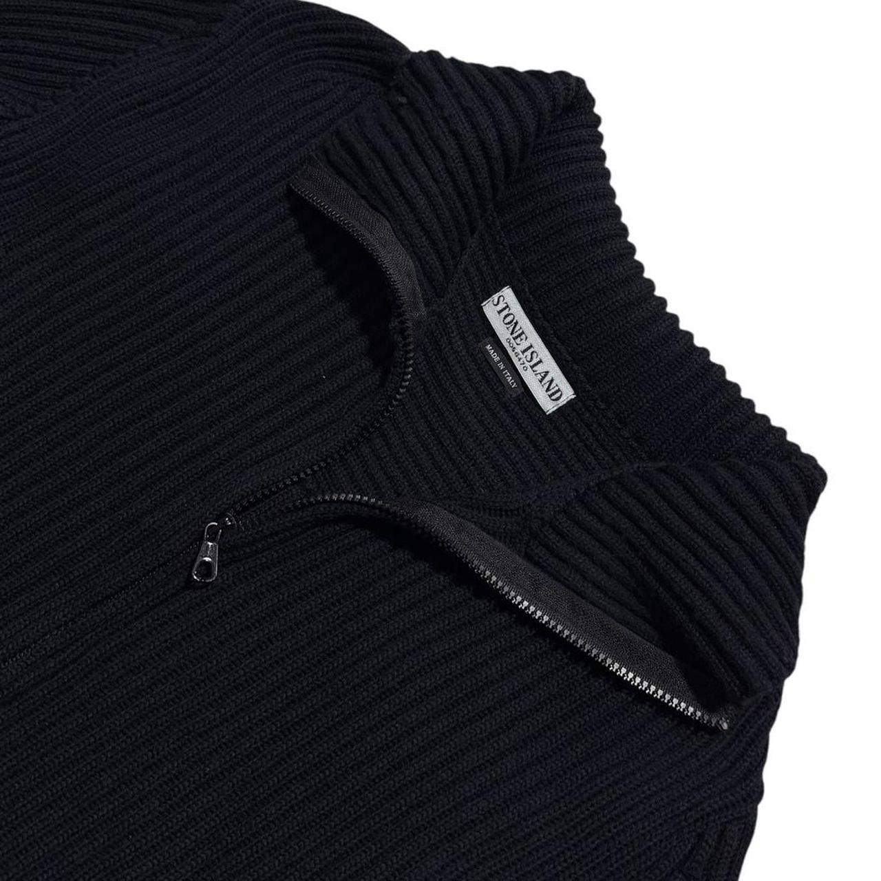 Stone island Ribbed Wool Full Zip