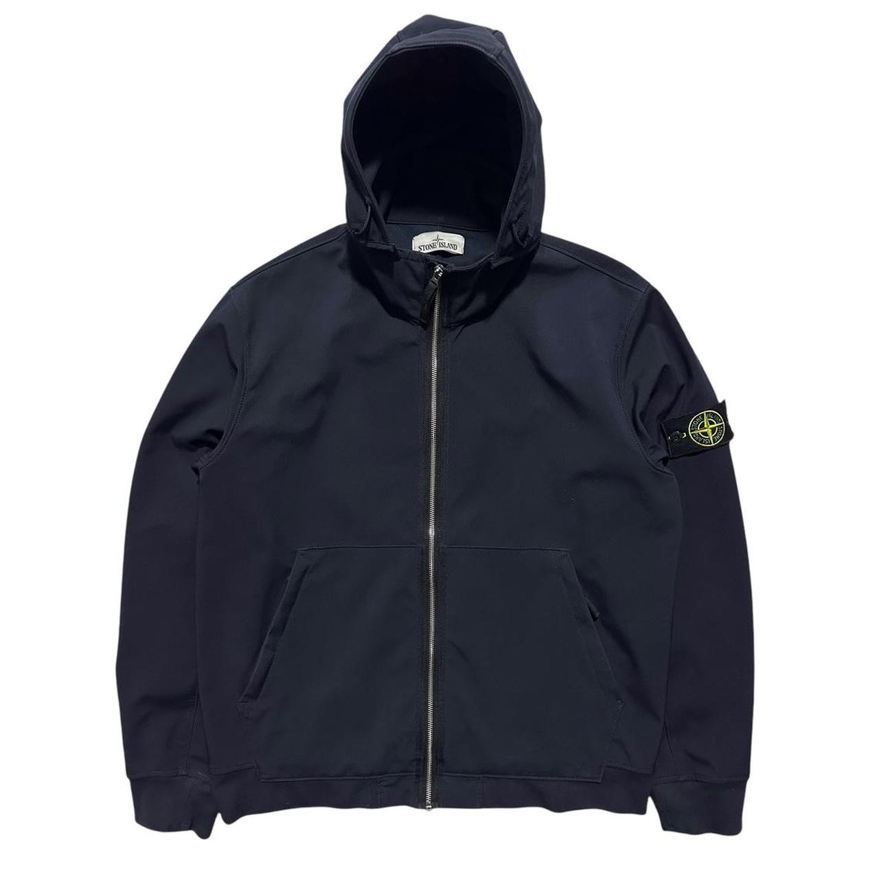 Stone Island Soft Shell Navy Jacket