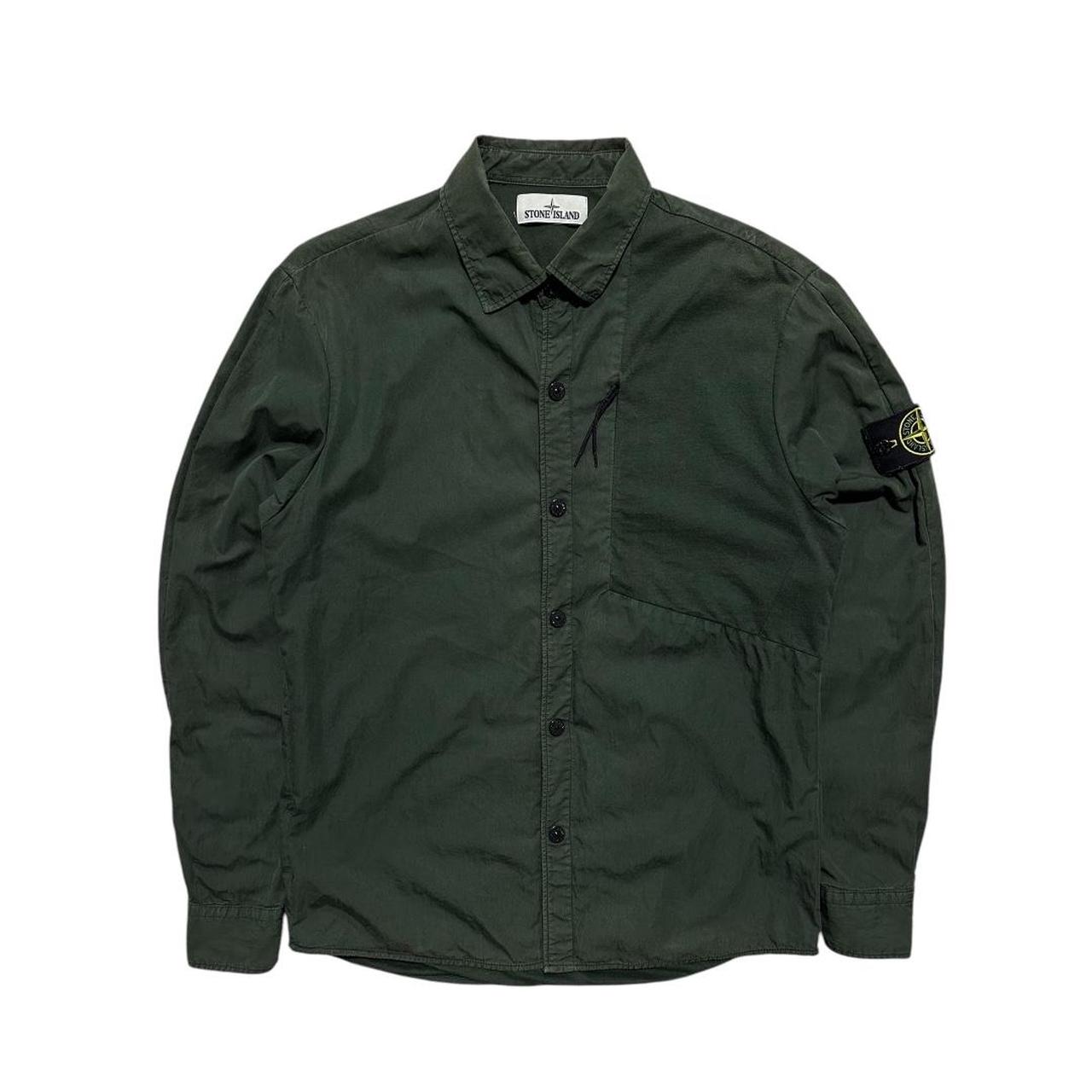 Stone Island Khaki Overshirt