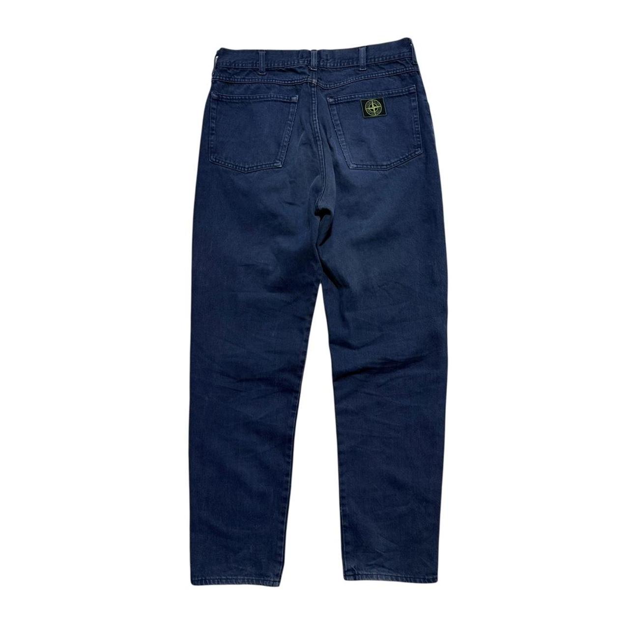 Stone Island Vintage Denim Jeans | W32, Dark Blue