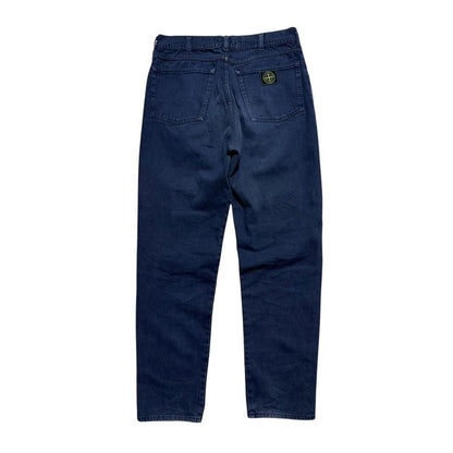 Stone Island Vintage Denim Jeans | W32, Dark Blue