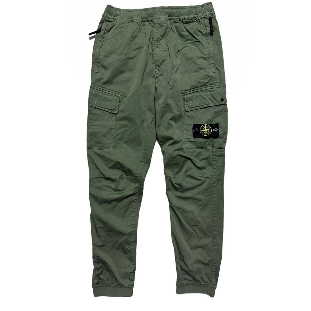 Stone Island Green Combat Cargos