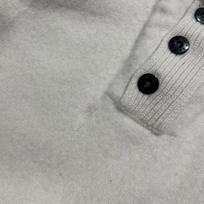 Stone Island Wool Quarter Zip Pullover