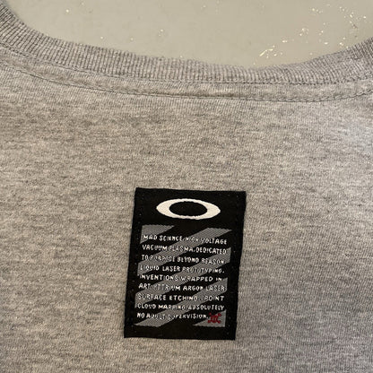 Vintage Oakley Mad Science Long Sleeve T-Shirt, Size Medium | O/S, Grey