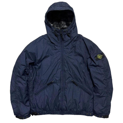 Stone Island Down Mesh Badge Jacket