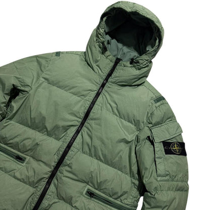 Stone Island Garment Dyed Down Crinkle Reps Jacket