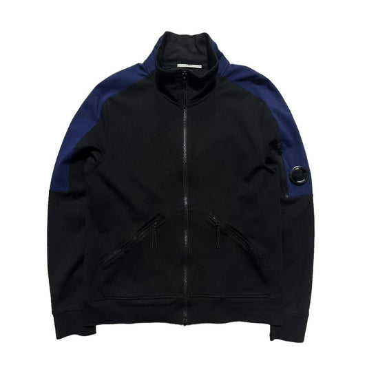 CP Company T Track Black & Blue Zip Up