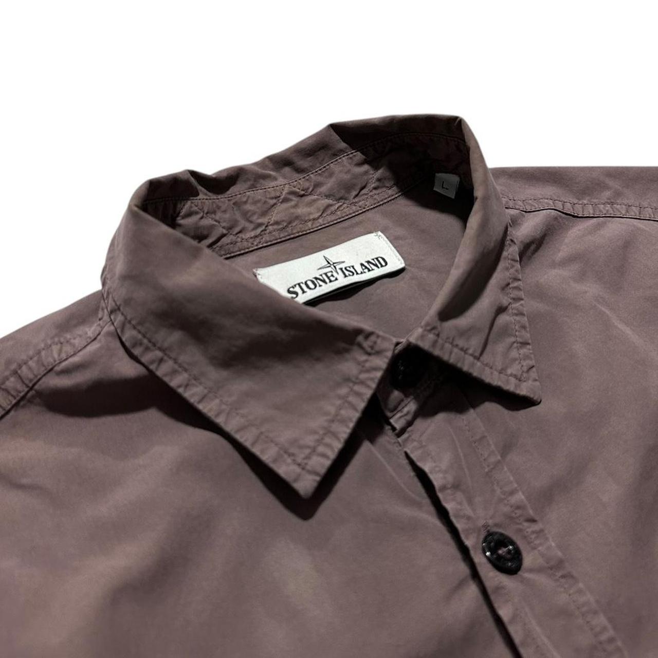 Stone Island Purple Overshirt