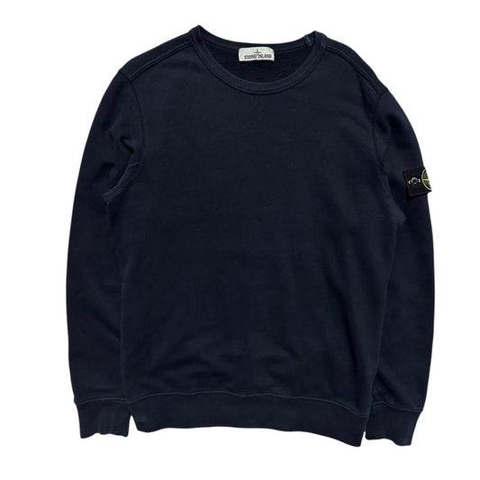 Stone Island Navy Pullover Crewneck