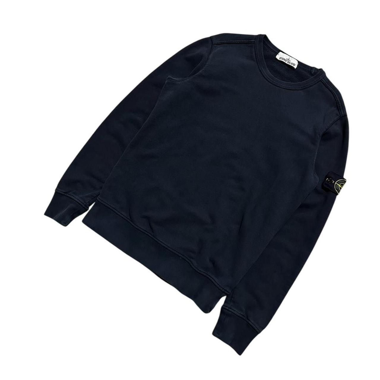 Stone Island Navy Pullover Crewneck
