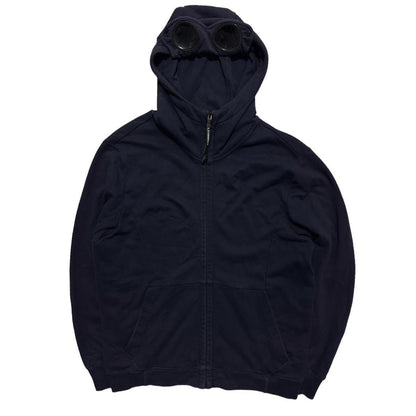 CP Company Navy Goggle Hoodie