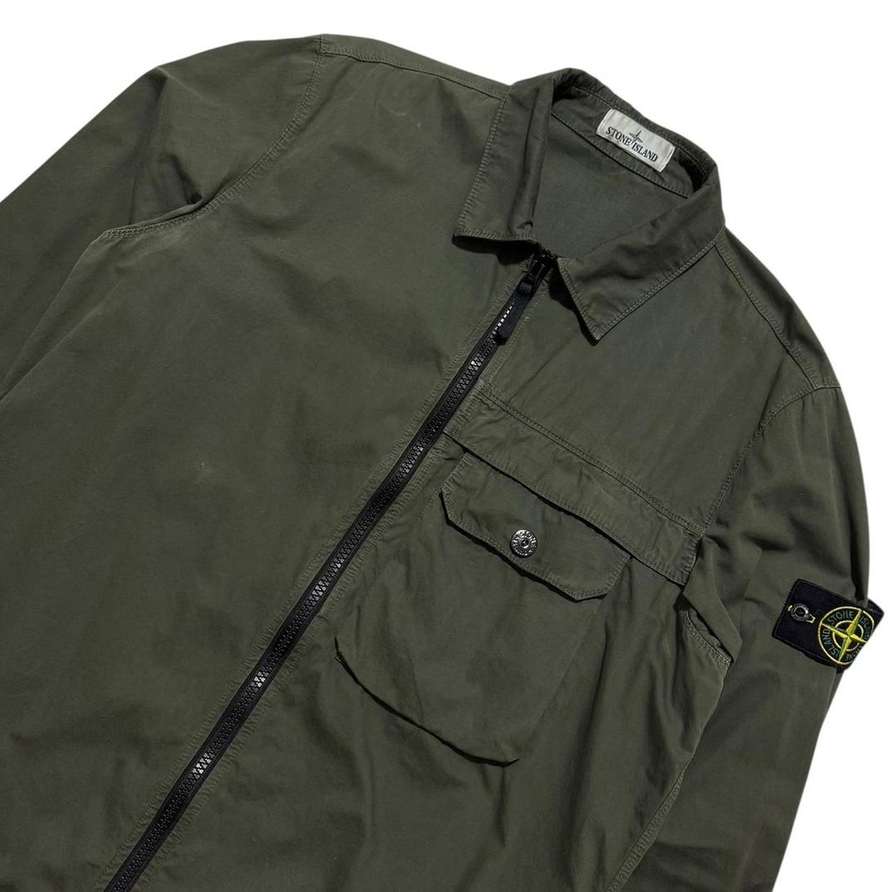 Stone Island Khaki Overshirt