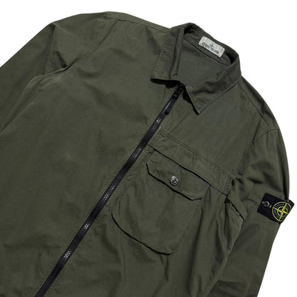 Stone Island Khaki Overshirt
