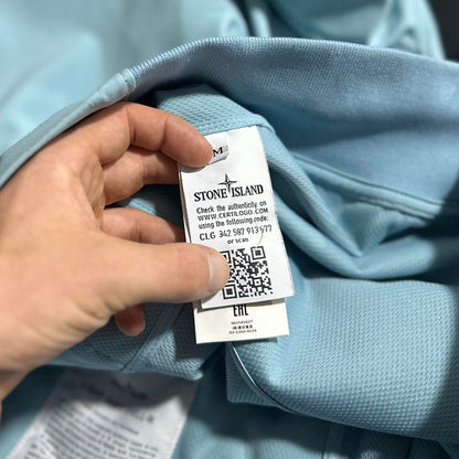 Stone Island Blue Soft Shell Jacket | Medium, Blue