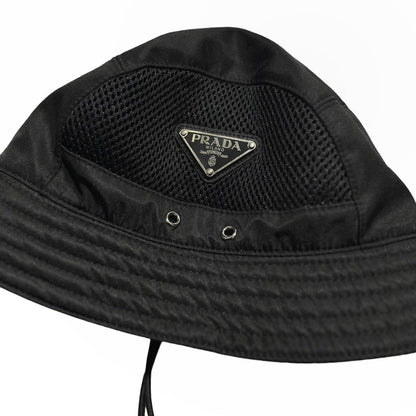 Prada Black Bucket Hat