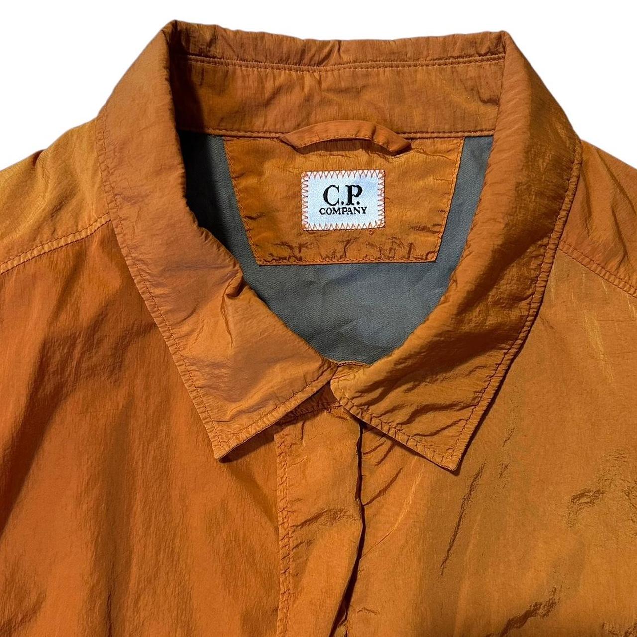 CP Company Orange Chrome Nylon Overshirt