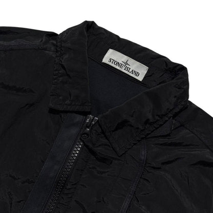 Stone Island Nylon Metal Black Overshirt