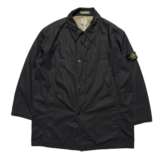 Stone Island S/S 2000 Trench Wax Jacket