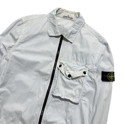 Stone Island Light Blue Overshirt