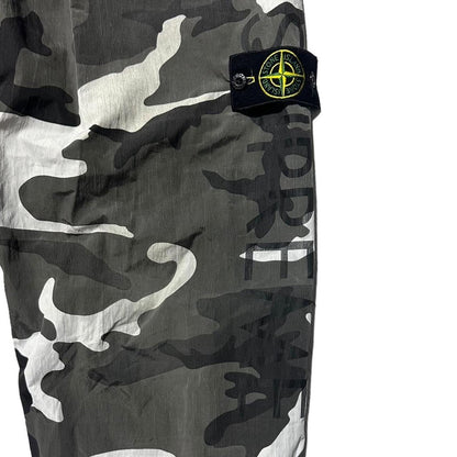 Supreme Stone Island Nylon Camo Bottoms