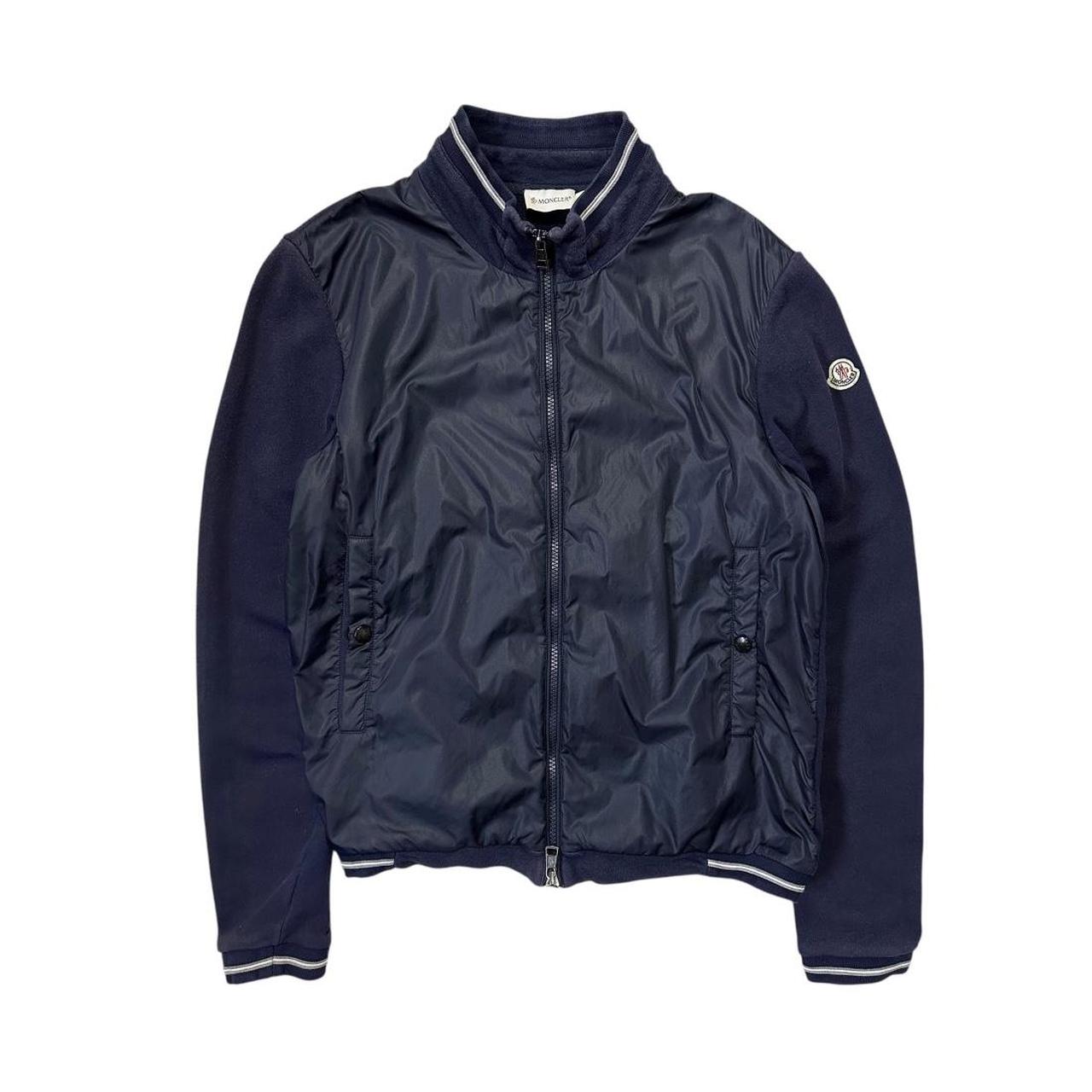 Moncler Navy Nylon Jacket