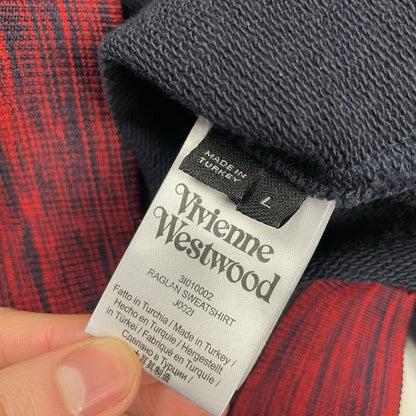 Vivienne Westwood Raglan Sweatshirt, Size Large | O/S, Navy