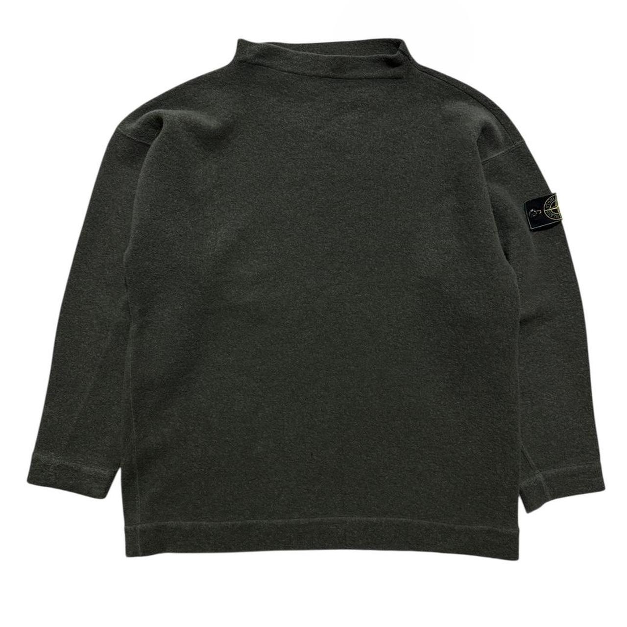 Stone Island Late 80's Pullover | XL, Dark Grey