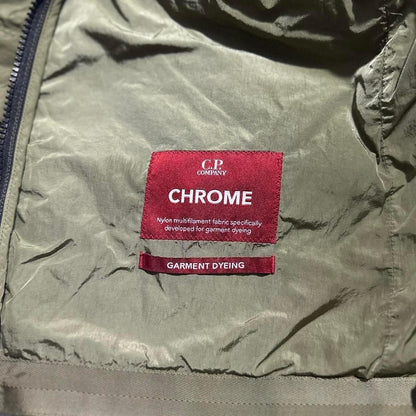 CP Company Green Chrome Nylon Goggle Jacket - Known Source