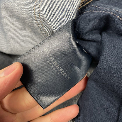 Burberry Belt Skirt, Size UK12 | O/S, Blue