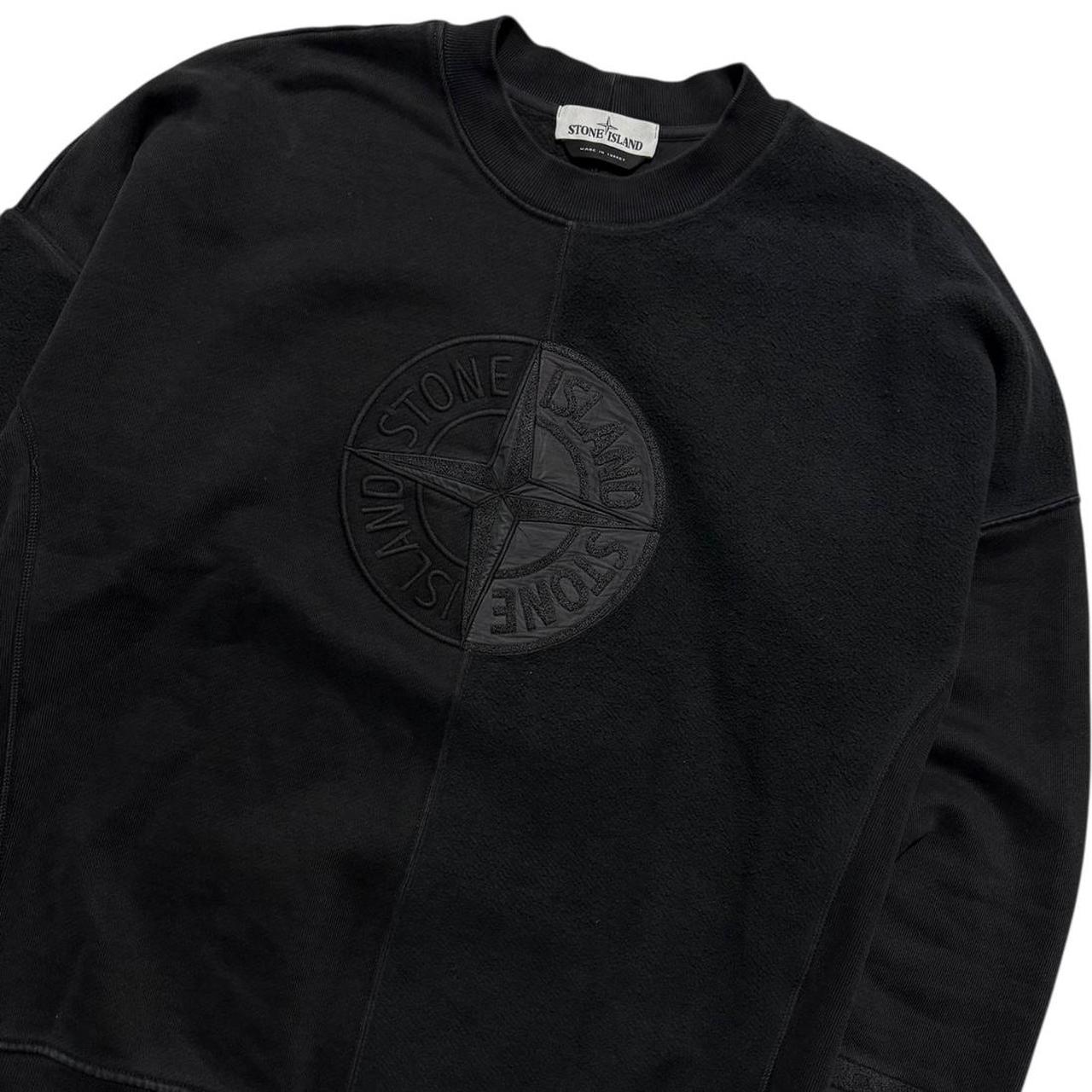 Stone Island Compass Fleece Pullover Crewneck